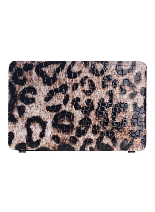 Hard Case Cover For Apple MacBook Air 13/13.3-Inch Brown/Black - Image 1