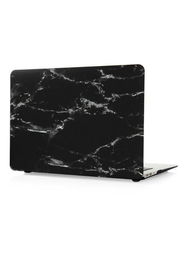 Hard Case Cover For Apple MacBook Air 13/13.3-Inch Black/White - Image 2