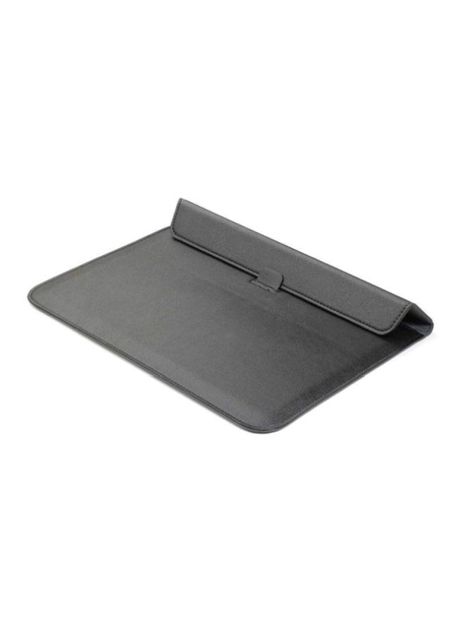 Wallet Sleeve Stand Case Cover For Apple MacBook Air 13/13.3-Inch Black  - Image 3