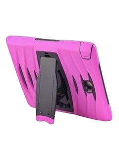 Protective Case Cover With Kickstand For Samsung Galaxy Tab 8.0 (T350) 8-Inch Pink/Black