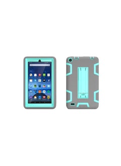 Protective Case Cover For Amazon Kindle Fire HD 7-Inch Grey/Green