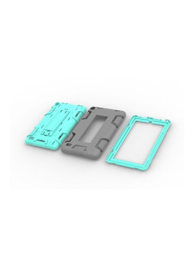 Generic - Protective Case Cover For Amazon Kindle Fire HD 7-Inch Grey/Green - Image 1