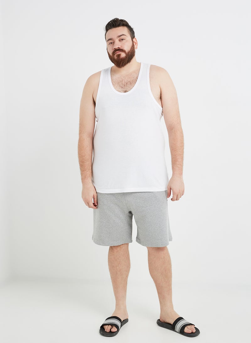 SLUGGER 3-Piece Cotton Vest White - Image 1