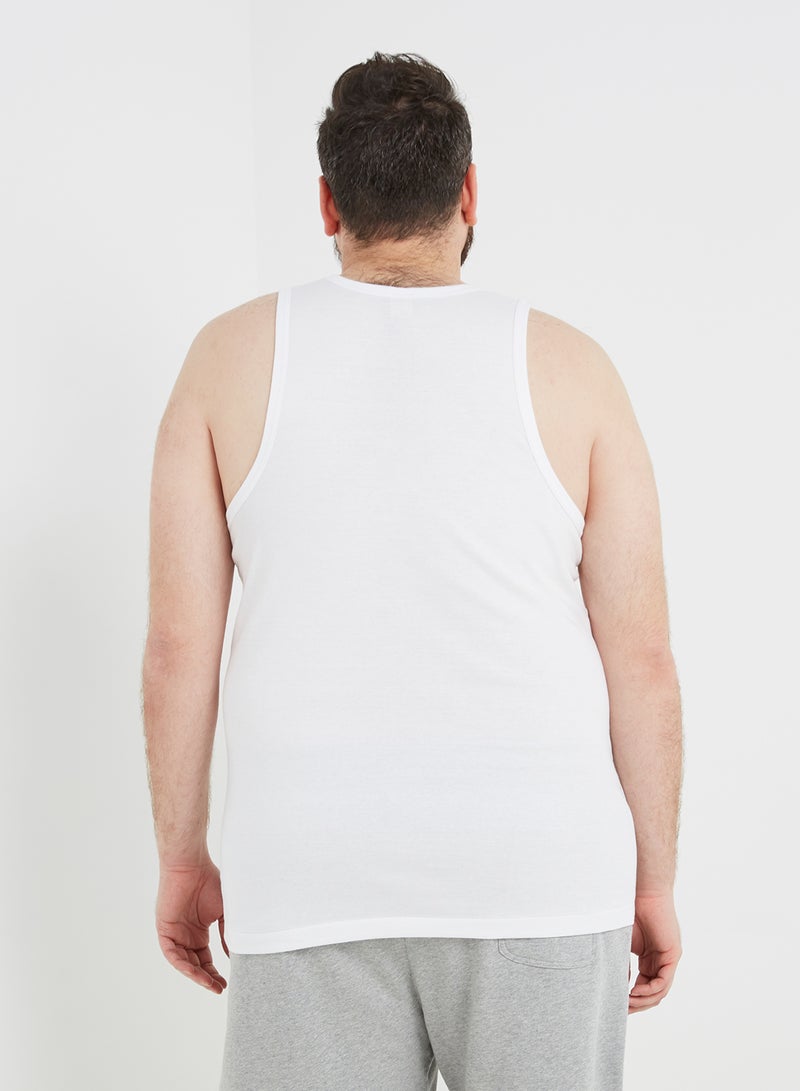 SLUGGER 3-Piece Cotton Vest White - Image 4