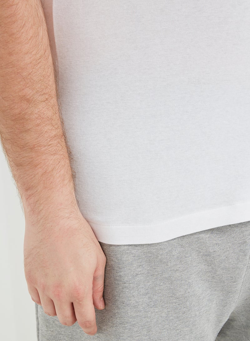 SLUGGER - 3-Piece Cotton Round Neck Undershirt White - Image 1