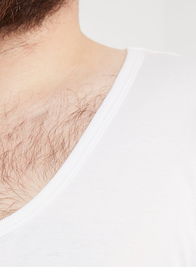 SLUGGER 3-Piece Round Neck Undershirt White - Image 4