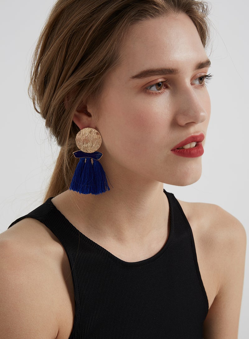 YUEJIN Trio Tassel Earrings - Image 4
