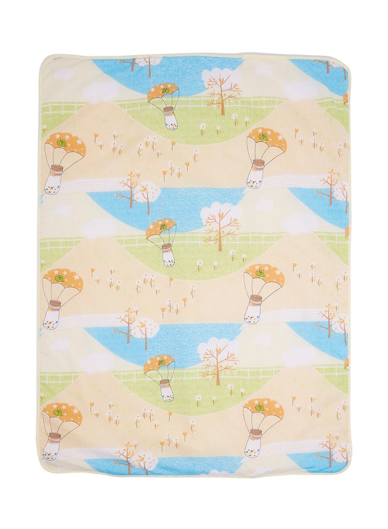 Baby Diaper Changing Pad Cover- Waterproof And Reusable Portable Changing Mat - Unisex Design For Girls And Boys