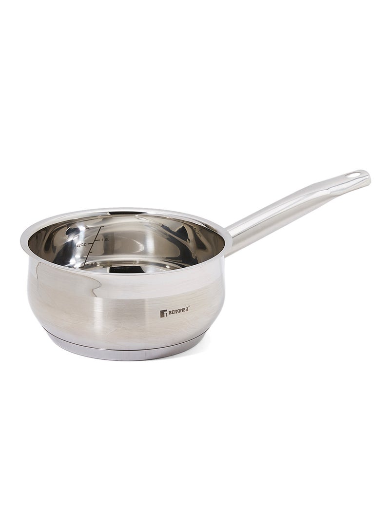 BERGNER - 7-Piece  Induction Cookware Set Stainless Steel Silver - Image 1