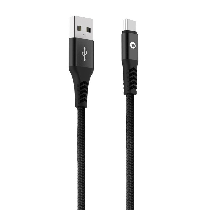 Baykron - USB To Lightning Port Data Cable Black - Image 1