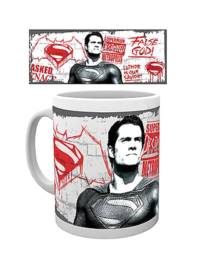 Batman V Superman - Superman Wanted Poster Mug