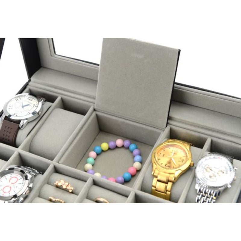 Beauenty Acrylic Plate Glass Jewelry Ring Storage Box  - Image 3