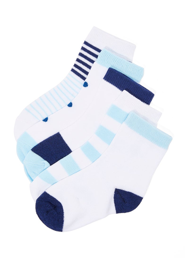 NIGHT ANGEL 5 Pairs Baby Socks Multicolour - Image 1