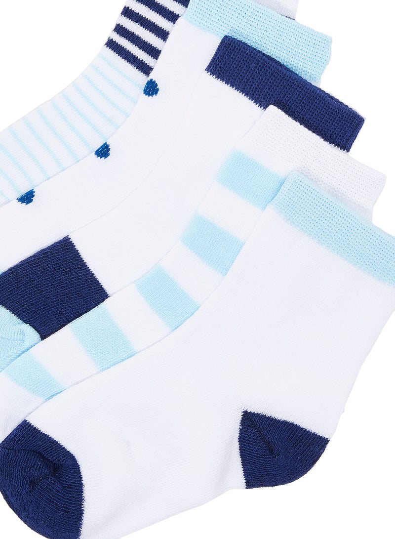 NIGHT ANGEL 5 Pairs Baby Socks Multicolour - Image 2
