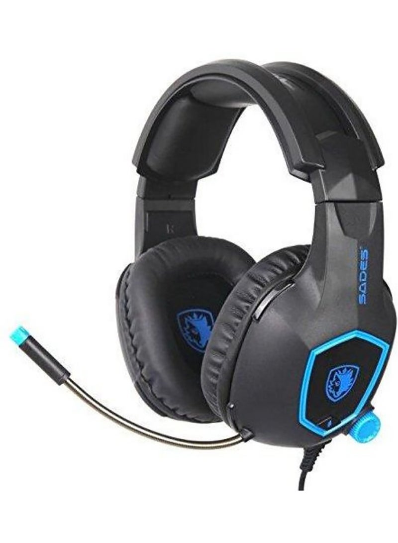 ساديس سماعة رأس ستيريو للألعاب مع ميكروفون - Image 1