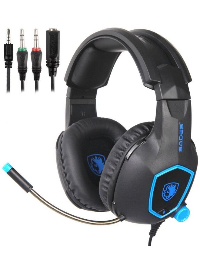 ساديس سماعة رأس ستيريو للألعاب مع ميكروفون - Image 3