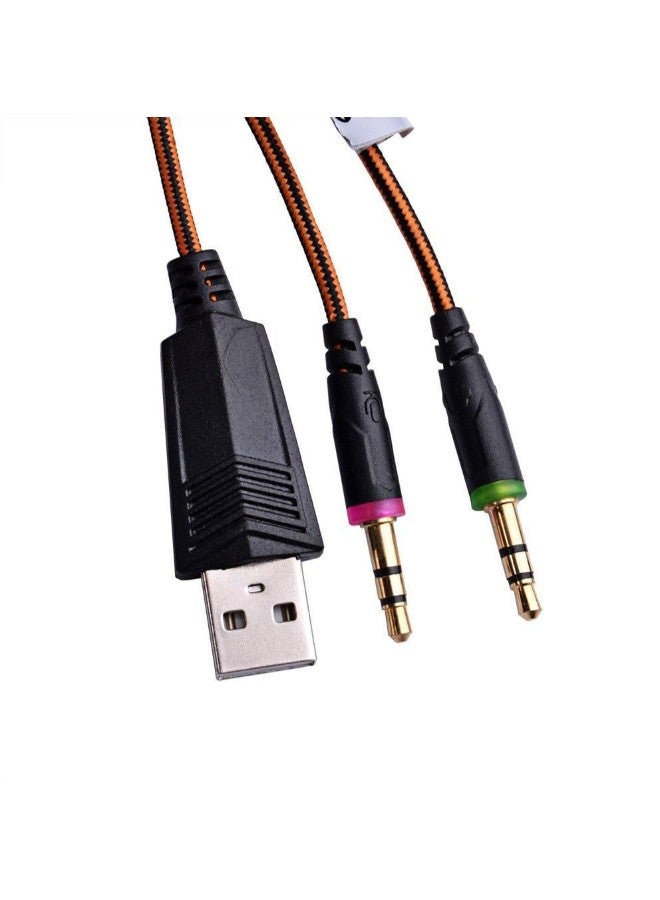 G2000 Stereo Wired Over-Ear Gaming Headphones With Mic For PS4/PS5/XOne/XSeries/NSwitch/PC - Image 2