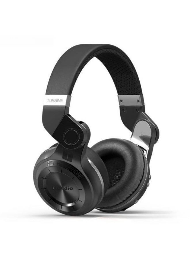 Over-Ear Turbine Bluetooth Wireless Stereo Headphones Headset Black - v1553507602/N22125243A_2