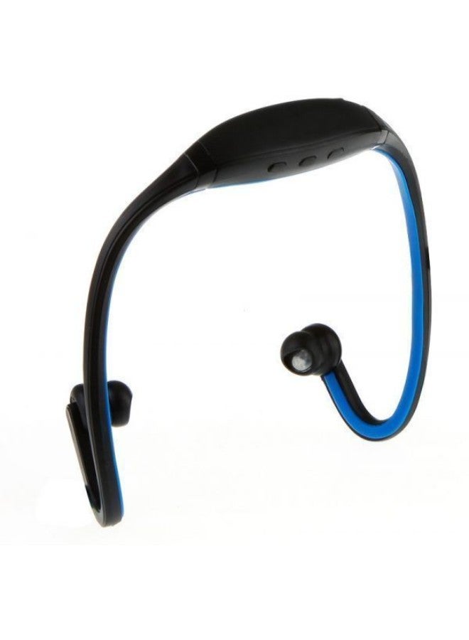 Sport Bluetooth Wireless On-Ear Headphone Black/Blue - Image 2