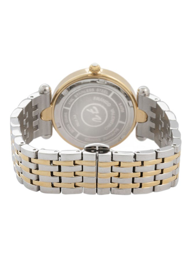 FRANCO VALENTINO - women Stainless Steel Quartz Analog Wrist Watch - Image 1