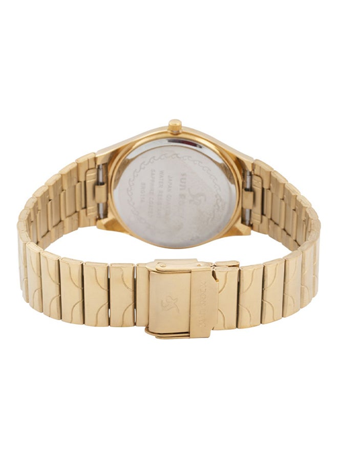 SUN ROCK men Stainless Steel Quartz Analog Wrist Watch - Image 2