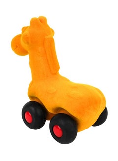 Rubbabu Aniwheelies Giraffe 4inch  - Image 2