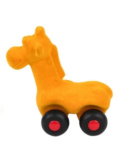 Rubbabu Aniwheelies Giraffe 4inch  - Image 3