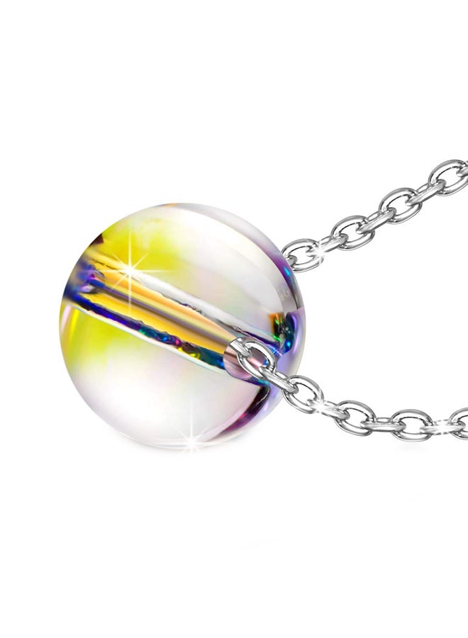 Crystals Ball Pendant Necklace - v1553509645/N21649923A_1