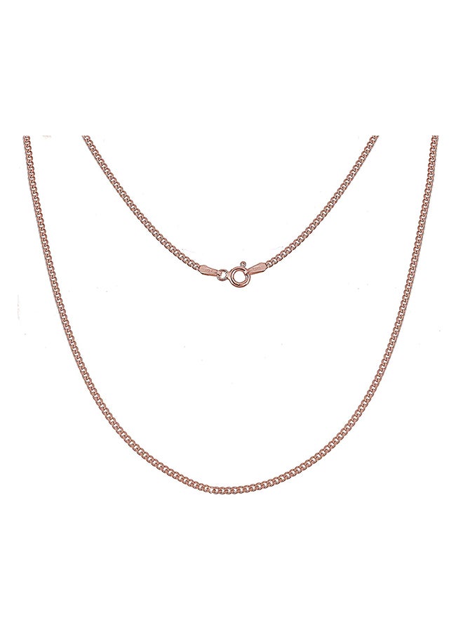 KEZEF Creations Thin Cuban Curb Link Chain Necklace - Image 1