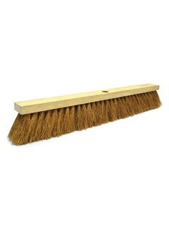 Coco Brush With Wooden Handle Multi Color 24inch