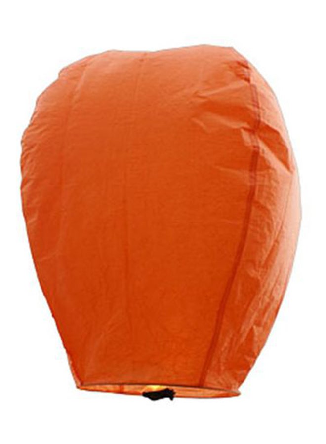 Orange Chinese Sky Lantern
