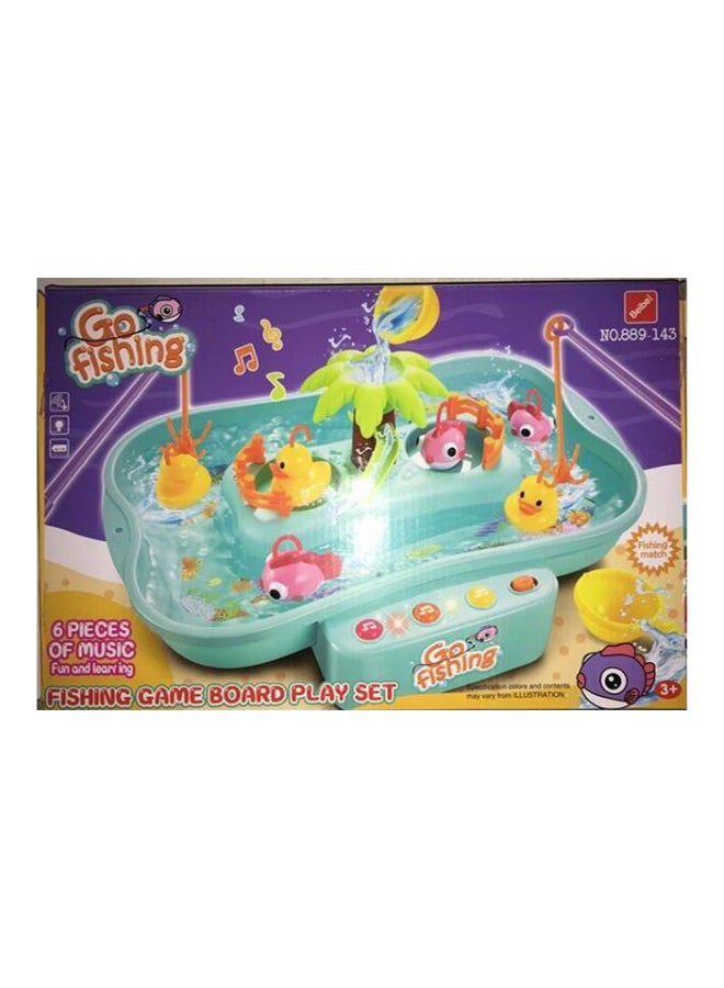 Plastic Fishing Game Go Fishings Toy - Image 1