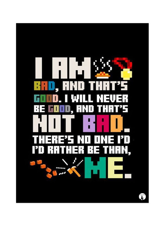 بي بي ملصق لوحي من المعدن بطبعة من ديزني متعدد الألوان