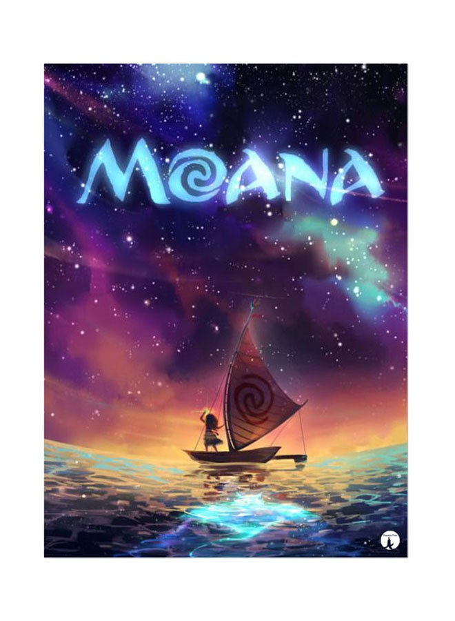 BP Metal Plate Of Disney Poster Multicolour