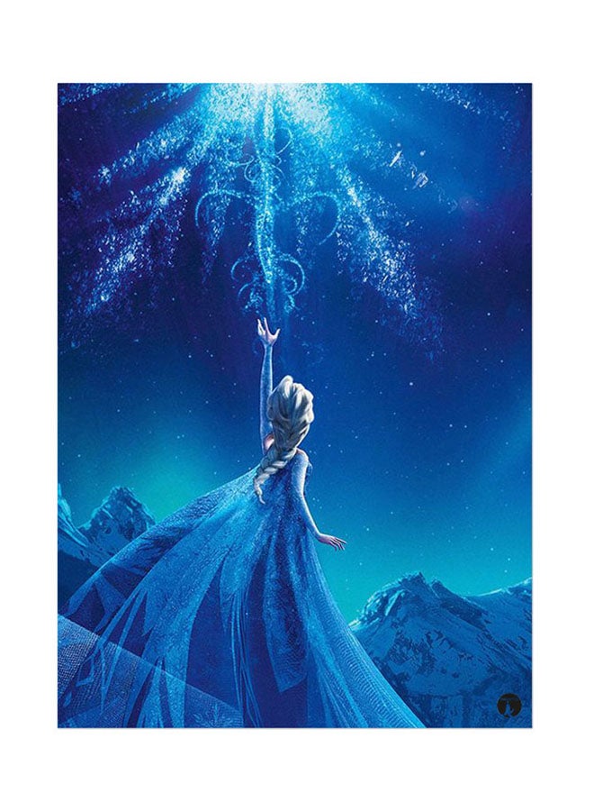 BP Metal Plate Of Disney Poster Multicolour