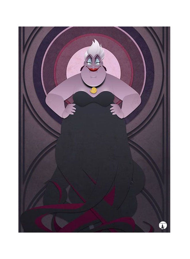 BP Disney Metal Plate Poster Multicolour