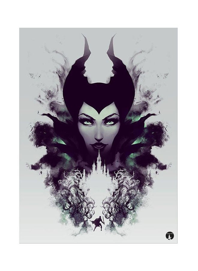 BP Metal Plate Of Disney Poster Multicolour