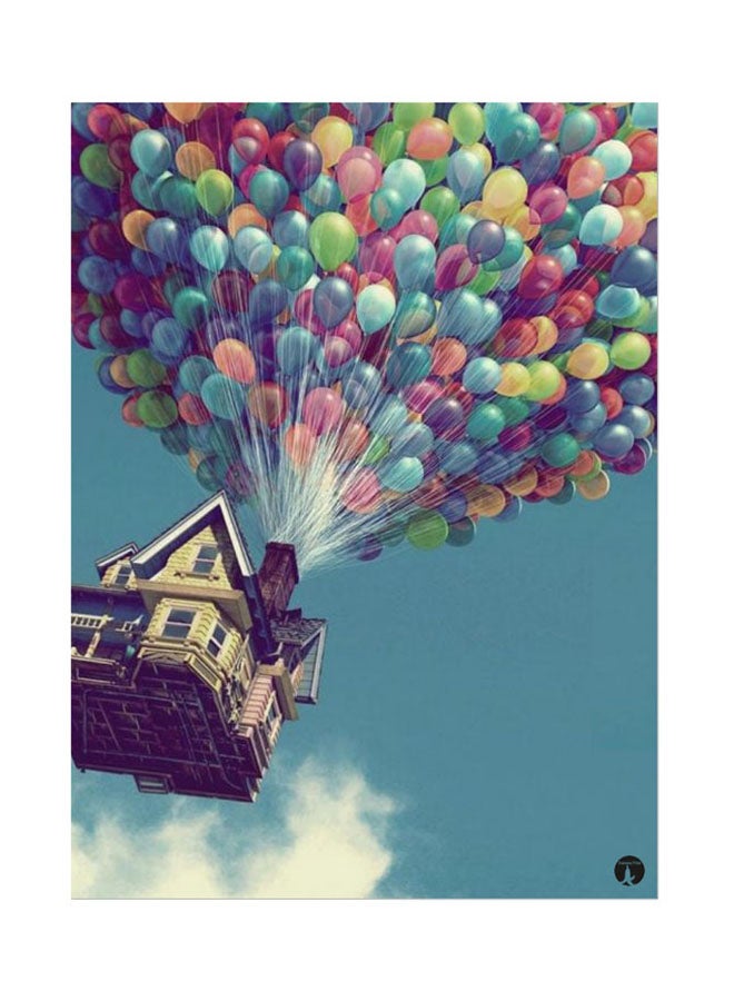 BP Metal Plate Of Disney Poster Multicolour