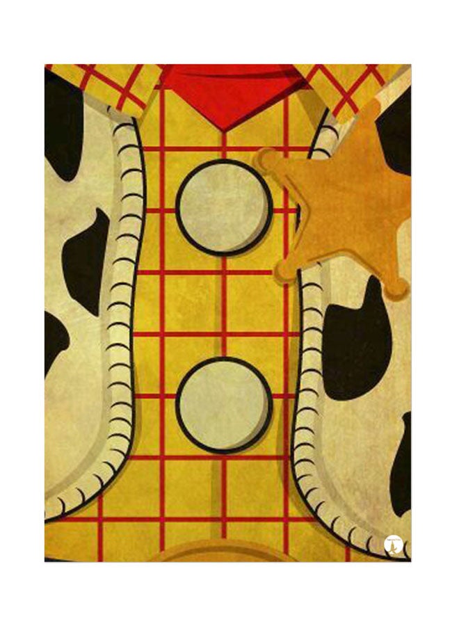 BP Metal Plate Of Disney Poster Multicolour