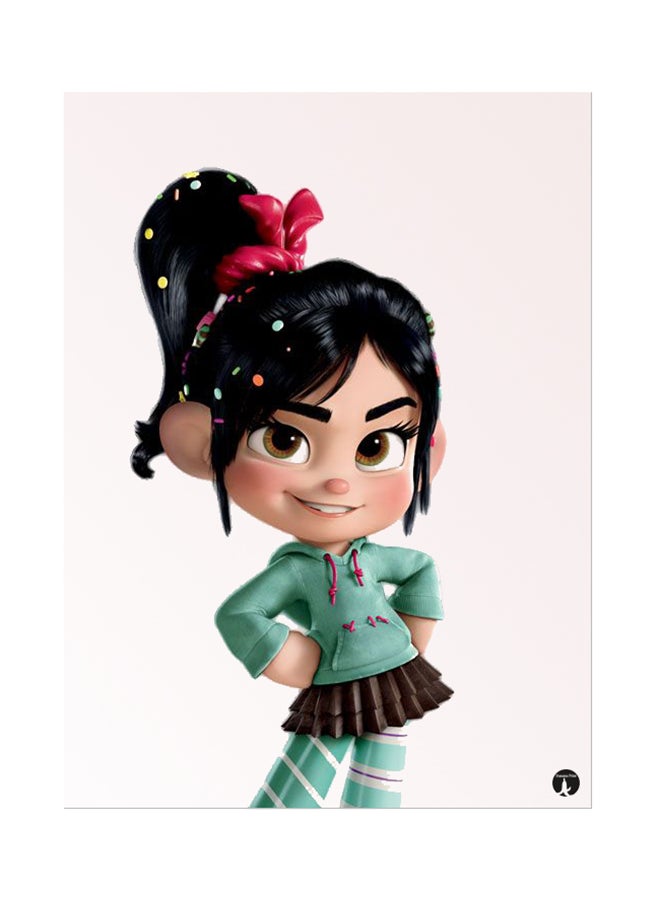 BP Metal Plate Of Disney Poster Multicolour