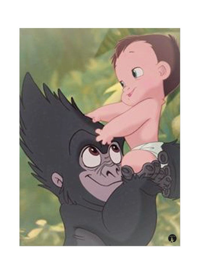 BP Disney Metal Plate Poster Multicolour