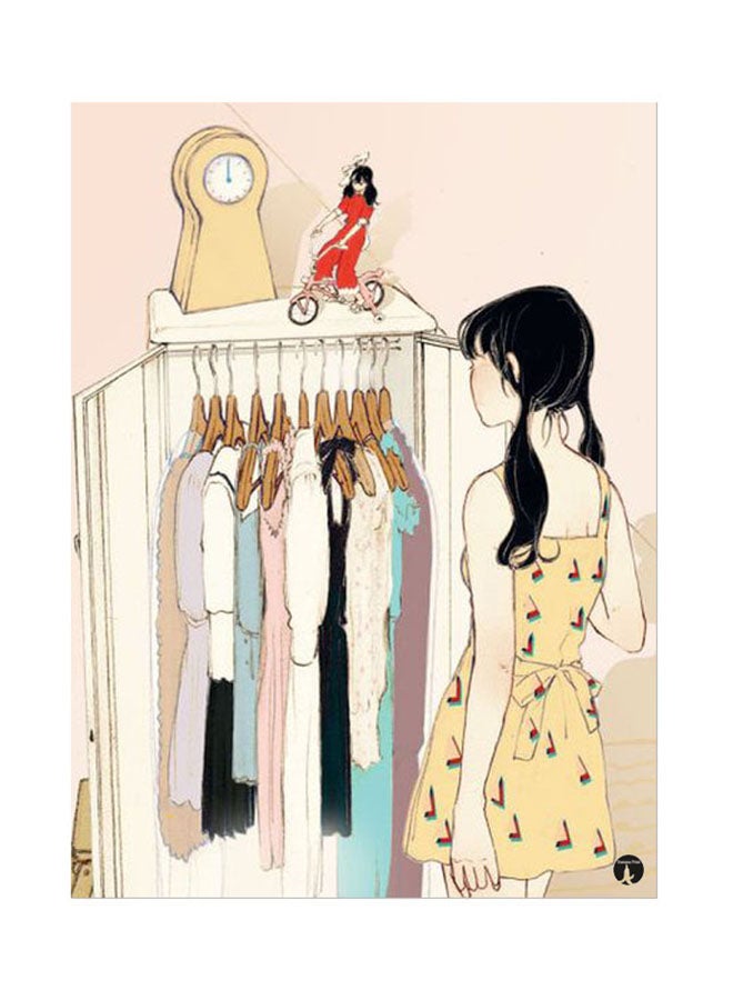 BP Metal Plate Of Korean Art Poster Multicolour