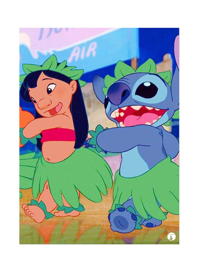 BP Metal Plate Of Disney Poster Multicolour