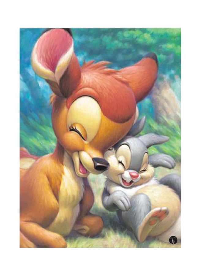 BP Disney Metal Plate Poster Multicolour