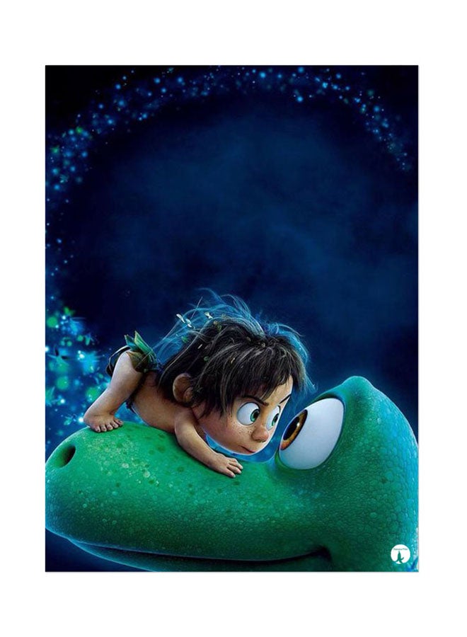 BP Metal Plate Of Disney Poster Multicolour