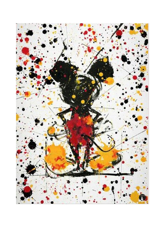 BP Metal Plate Of Disney Poster Multicolour