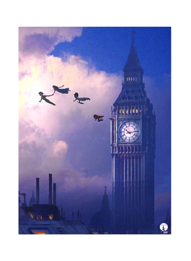 BP Disney Metal Plate Poster Multicolour