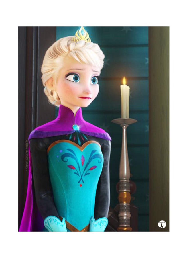 BP Disney Metal Plate Poster Multicolour