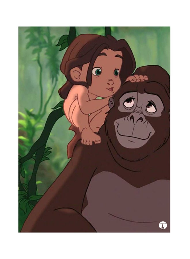 BP Disney Metal Plate Poster Multicolour