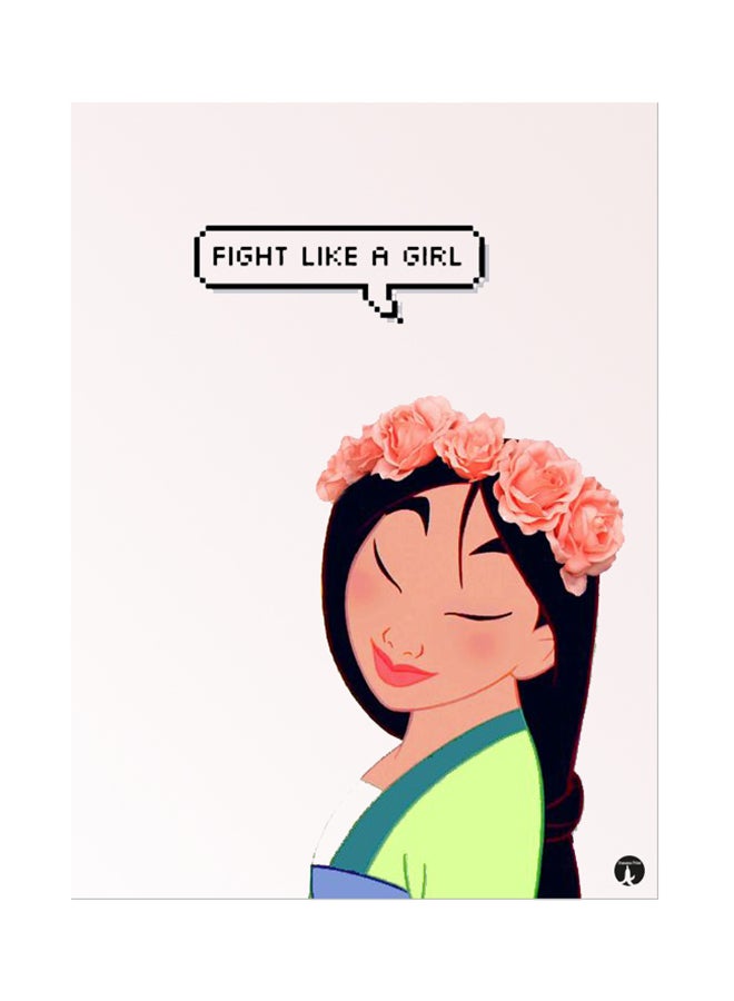 BP Metal Plate Of Disney Poster Multicolour